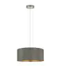 Eglo Pendant Maserlo Steel Satin Nickel | Suitable for 3x E27
